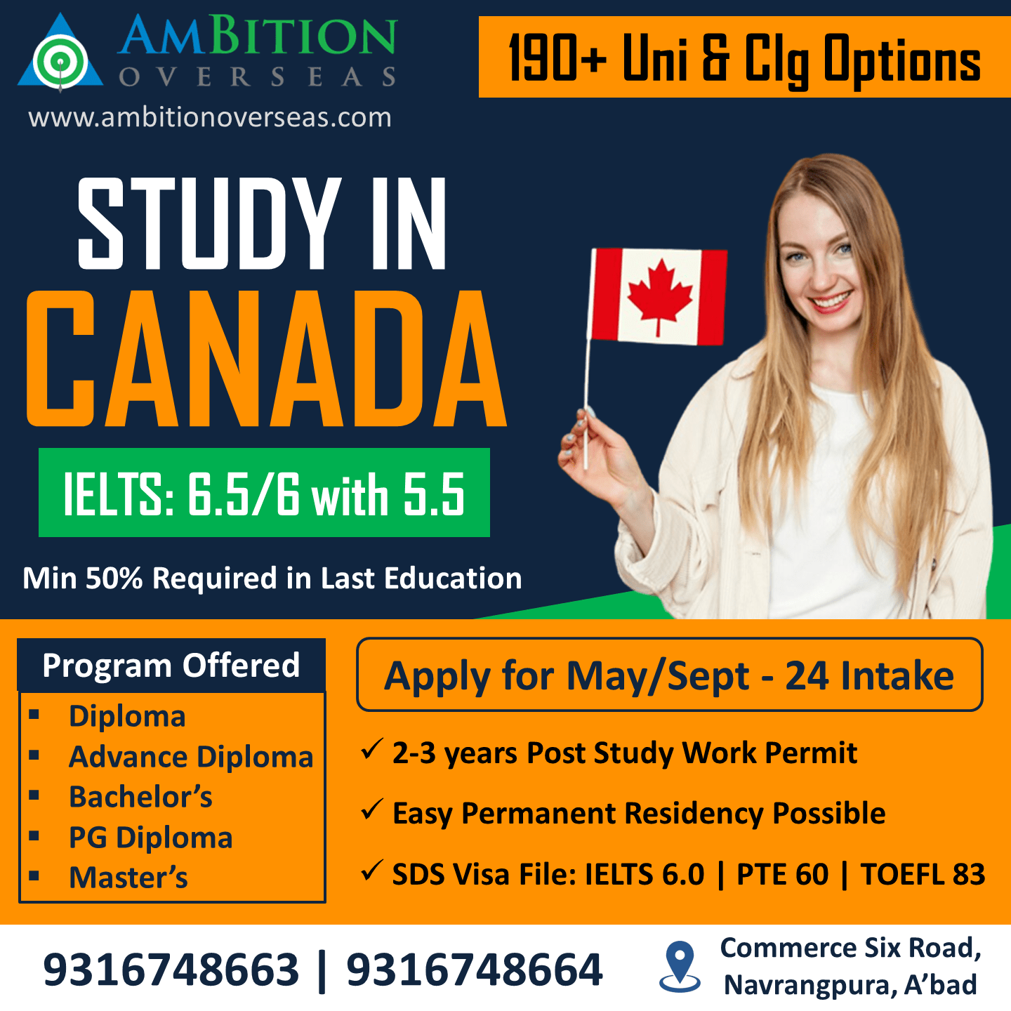 Study In Canada - Ambition Overseas